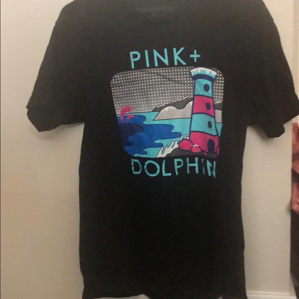 Pink dolphin t-shirt